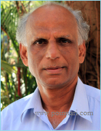 A photograph of Arun Sakhardande, from the Poinnari archive. Matched to this person by the contributor photograph filename, and not confirmed.